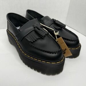 Dr. Martens Black Tassel Loafers